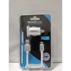 Cargador De iPhone Para Carro (42c) (Entrega Inmediata)