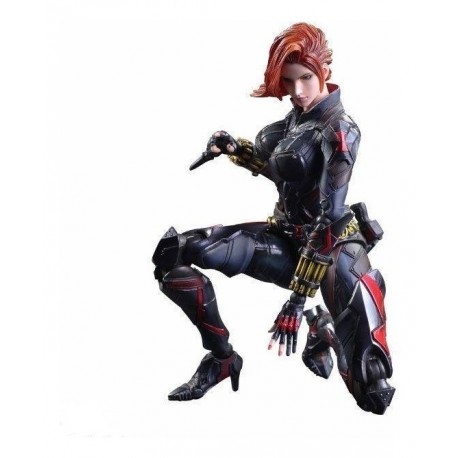 Figura Coleccionable Avengers Black Widow - Viuda Negra Lujo (Entrega Inmediata)