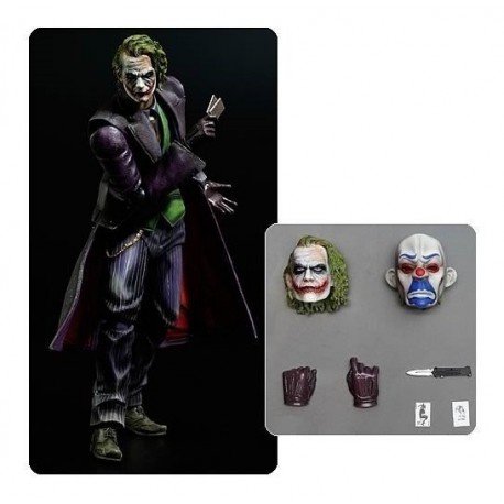 Figura Guason Dc Comics De Lujo Con Accesorios Play Arts (Entrega Inmediata)