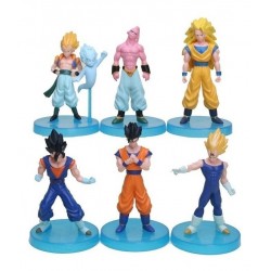 Figura Dragon Ball Goku Fase 3 Majin Buu Gohan Vegeta (Entrega Inmediata)