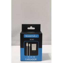 Cargador Para Celular Speed Song Con Cable Tipo V8 (26c) (Entrega Inmediata)