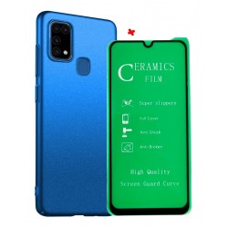 Estuche Forro Funda De Lujo + Vidrio Cerámico Samsung M31 (Entrega Inmediata)