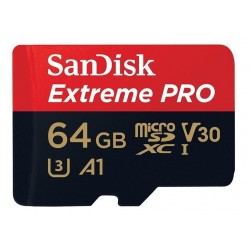 Sandisk Microsdxc Extreme Pro 64gb V30 100 Mb/seg 4k Factura (Entrega Inmediata)