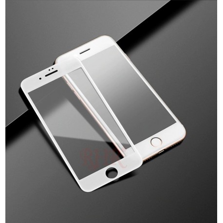 Vidrio Templado Completo 5d Para iPhone 6 Plus Máxima Dureza (Entrega Inmediata)