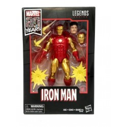 Marvel Legends 80 Años Iron Man Figura Hasbro Nueva (Entrega Inmediata)