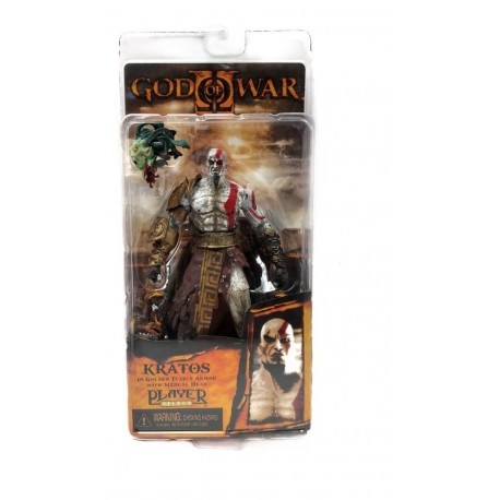 God Of War 2 Kratos Con Cabeza De Medusa Figura En Blister (Entrega Inmediata)