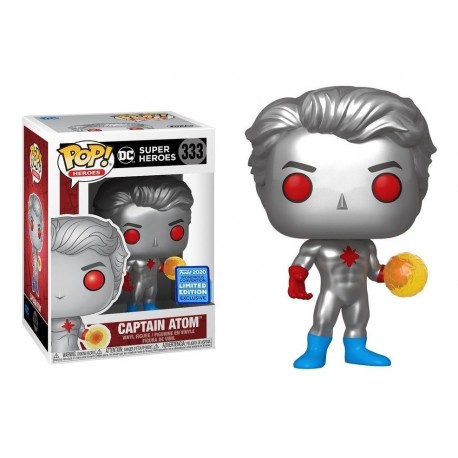 Dc Super Heroes Exclusivo Captain Atom Figura Funko Pop (Entrega Inmediata)