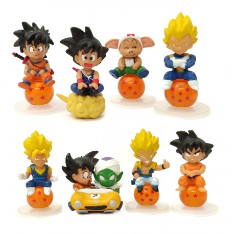 Dragon Ball Z Oolong Colección X 8 Figuras En Bolsa (Entrega Inmediata)