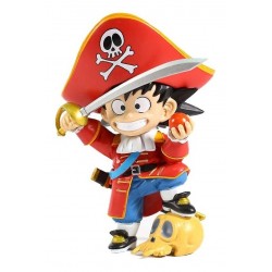 Figura Goku Niño Pirata Dragon Ball + Obsequio (Entrega Inmediata)