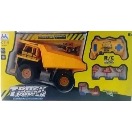 Carro Constructor Volqueta Control Remoto Gigante Recargable (Entrega Inmediata)