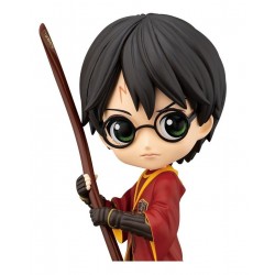 Figura Harry Potter Con Escoba Q Posket (Entrega Inmediata)