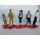 Muñecos O Figuras De Michael Jackson Colección X 5 + Envio (Entrega Inmediata)