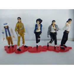 Muñecos O Figuras De Michael Jackson Colección X 5 + Envio (Entrega Inmediata)