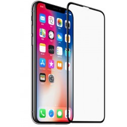 Vidrio Curvo Original Protector 3d iPhone X Negro (Entrega Inmediata)