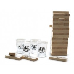 Jenga Torre De Madera Con Copas Juego De Mesa (Entrega Inmediata)
