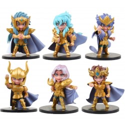 Figura Caballeros Dorados Del Zodiaco Aries Picis Leo (Entrega Inmediata)