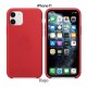 Estuche Funda Case Silicona + Vidrio Templado iPhone 11 (Entrega Inmediata)