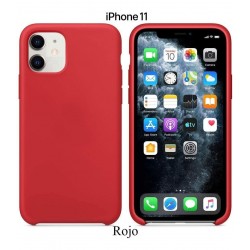 Estuche Funda Case Silicona + Vidrio Templado iPhone 11 (Entrega Inmediata)