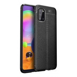 Estuche Funda Protector Cuero Lujo Samsung A31 + Vidrio (Entrega Inmediata)