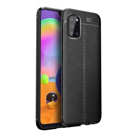 Estuche Funda Protector Cuero Lujo Samsung A31 + Vidrio (Entrega Inmediata)