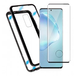 Funda Estuche Magnetic Case + Vidrio 3d Samsung S20 Plus (Entrega Inmediata)