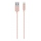Cable Belkin Lightning/usb 1,2 Metros Metálico Rosado (Entrega Inmediata)
