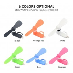 Mini Ventilador Para Celular Usb+lightning (Entrega Inmediata)