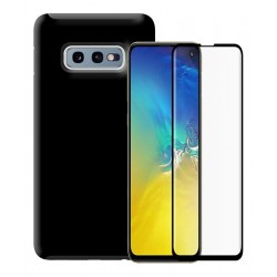 Estuche + Vidrio Templado 3d Full Pegante Samsung S10e (Entrega Inmediata)