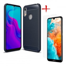 Funda Forro Estuche + Vidrio Templado 2d Huawei Honor 8a (Entrega Inmediata)