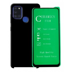 Funda Estuche Silicone Case + Vidrio Ceramico Samsung (Entrega Inmediata)
