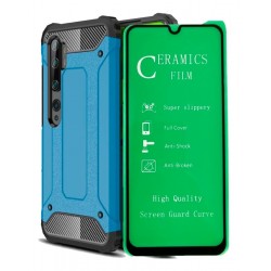 Xiaomi Note 10 Estuche Forro Antigolpe + Vidrio 3d (Entrega Inmediata)