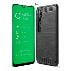 Funda Estuche + Vidrio 3d Full Cover Xiaomi Note 10 (Entrega Inmediata)