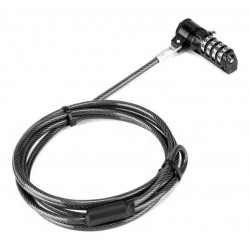 Targus Asp61la Guaya Seguridad Con Clave / Acero Con Vinylo (Entrega Inmediata)