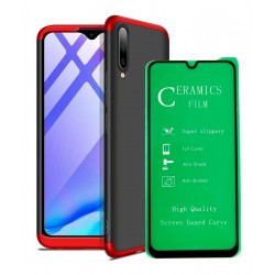Funda Estuche 360 De Lujo + Vidrio 5d Xiaomi Mi A3 (Entrega Inmediata)