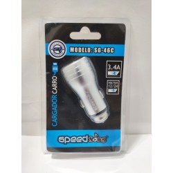 Cargador Carga Rápida Para Carro Para Celular Samsung (46c) (Entrega Inmediata)