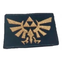 La Legenda De Zelda Parche Aplique Bordado Trifuerza (Entrega Inmediata)