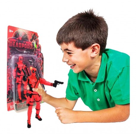 Deadpool Muñeco Juguete Figura Jugueteria Didáctico Marvel (Entrega Inmediata)