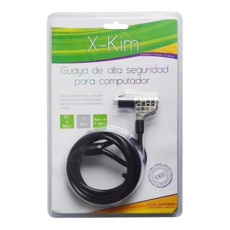Guaya X-kim Clave Alta Seguridad X-safe Pro (Entrega Inmediata)