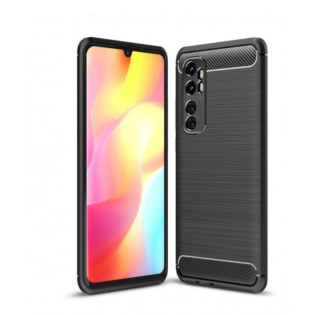 Funda Estuche Fibra Carbono Xiaomi Mi Note 10 Lite (Entrega Inmediata)