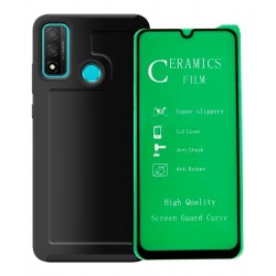Funda Estuche Antigolpe + Cerámico Huawei P Smart 2020 (Entrega Inmediata)