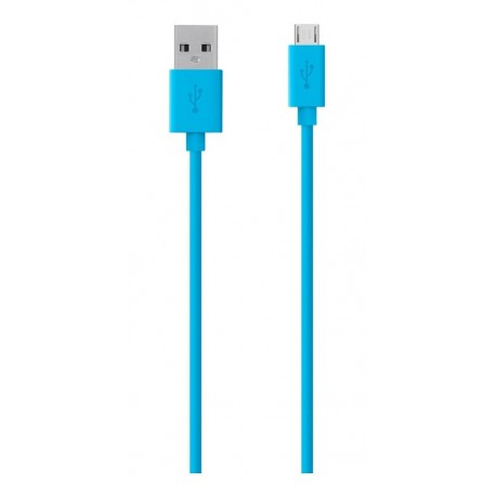 Cable Belkin De Sincronización Carga Micro Usb Mixit Azul (Entrega Inmediata)