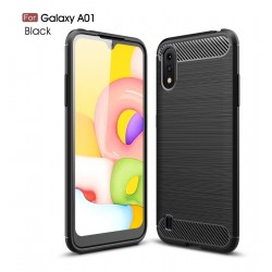 Estuche Fibra De Carbono Samsung A01 (Entrega Inmediata)