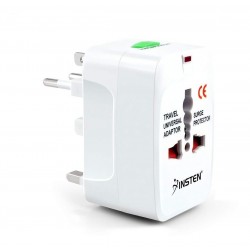 Adaptador Enchufe Ac Viajero / Convertidor Universal Europa (Entrega Inmediata)