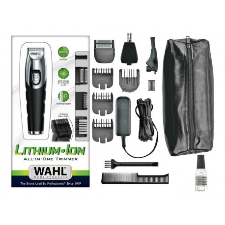 Maquina Peluquera Patillera Multiusos Wahl Lithium Ion 4en1 (Entrega Inmediata)