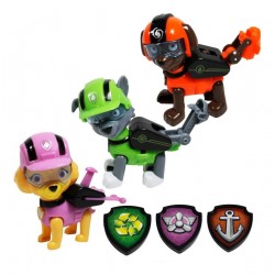 Muñecos Paw Patrol Patrulla Canina Set X 3 Articulados (Entrega Inmediata)