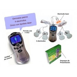 Gimnasia Pasiva 4 Electrodos Tai Adelgaza Kang + Laser (Entrega Inmediata)