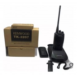 Radio Kenwood Tk3207 Uhf + Dos Baterias 16 Canales (Entrega Inmediata)
