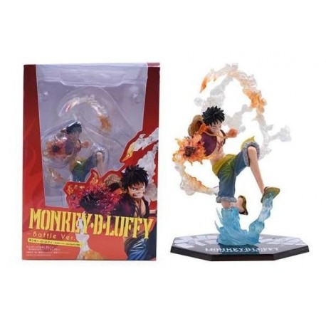 One Piece Monkey D Luffy Battle Version Figura En Caja (Entrega Inmediata)
