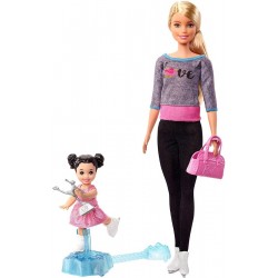 Muñeca Barbie Entrenadora De Patinaje Sobre Hielo (Entrega Inmediata)