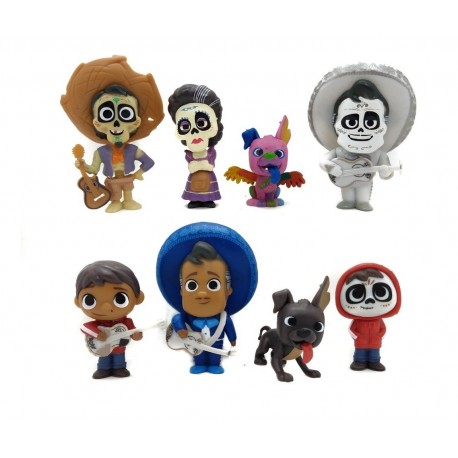 Coco Colección X 8 Figuras En Bolsa (Entrega Inmediata)